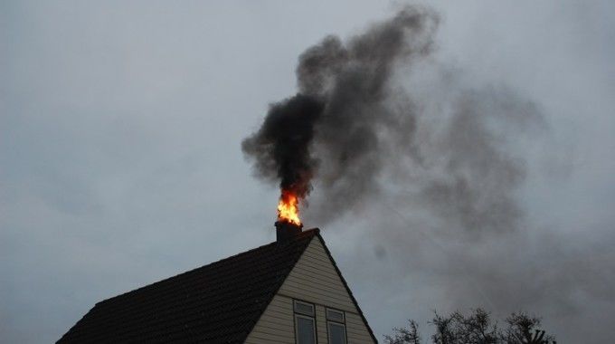 Voorkom schoorsteenbrand