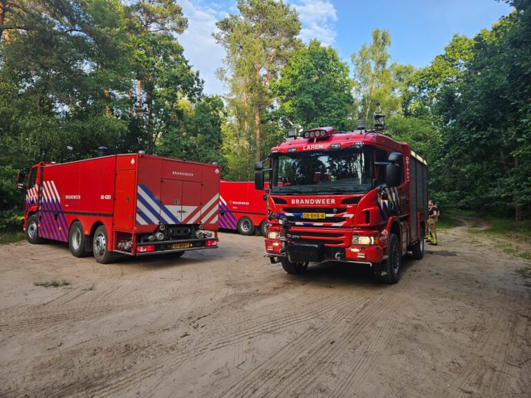 Oefening natuurbrandbestrijding